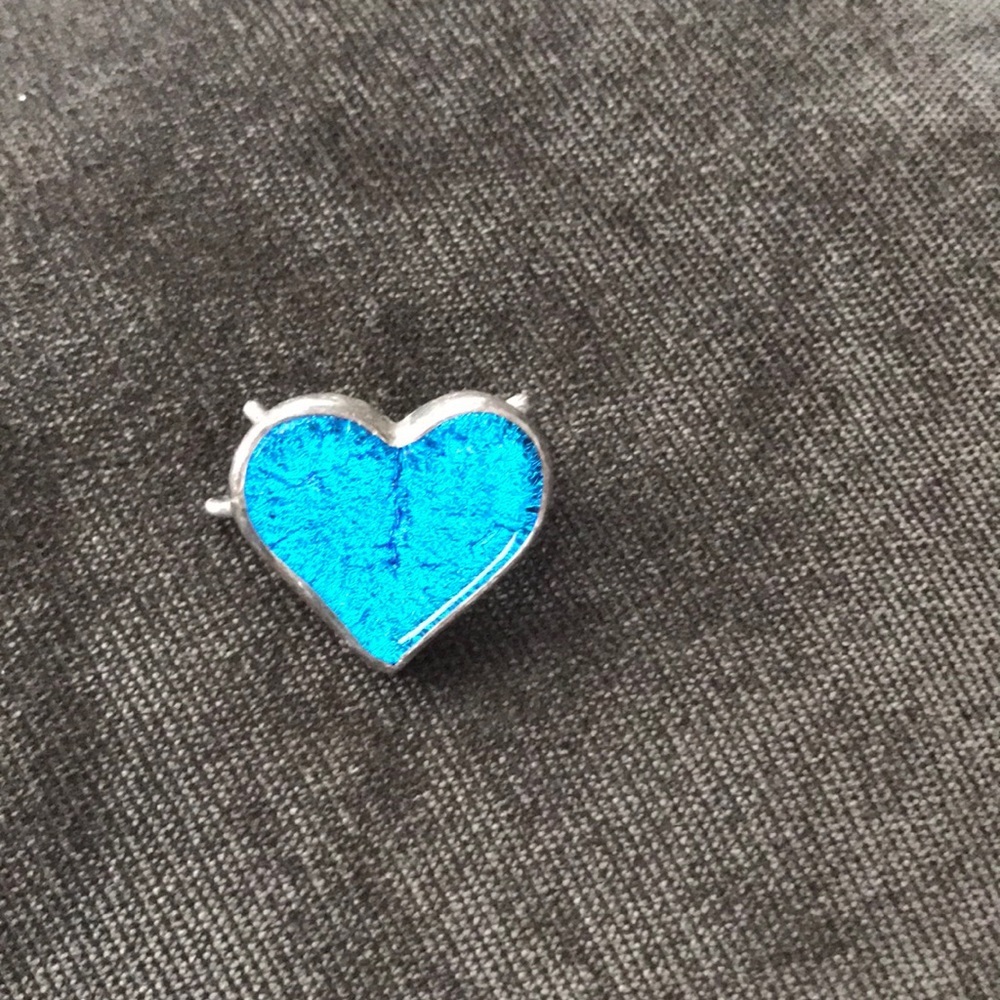 Blue Heart Pendant